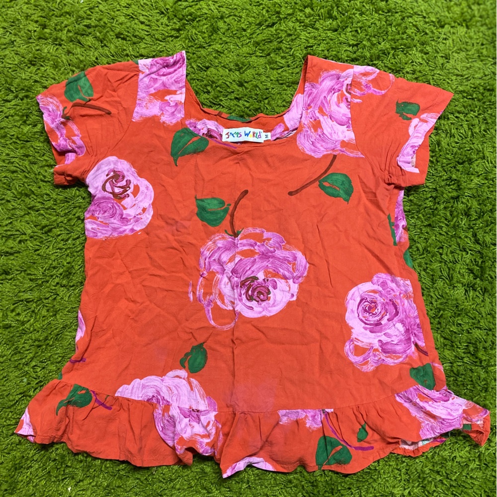 Jams World Floral Top - M